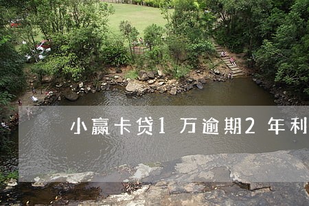 小赢卡贷1万逾期2年利息 小赢卡贷1万逾期2年利息
