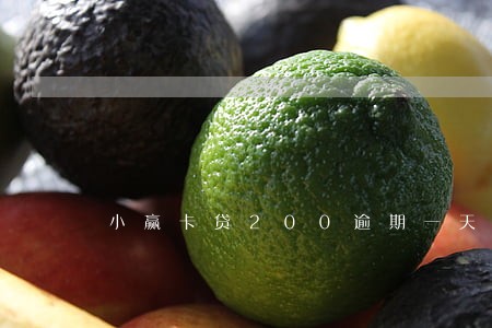 小赢卡贷200逾期一天 小赢卡贷200逾期一天