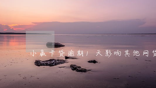 小赢卡贷逾期1天影响其他网贷 小赢卡贷逾期1天影响其他网贷