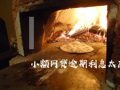 小额网贷逾期利息太高怎么办