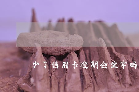 少了信用卡逾期会坐牢吗 少了信用卡逾期会坐牢吗