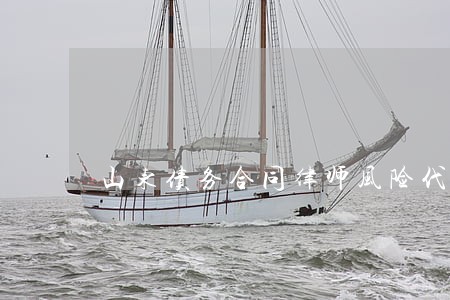 山东债务合同律师风险代理 山东债务合同律师风险代理