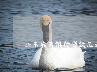 山东农商银行贷款几天算逾期 山东农商银行贷款几天算逾期