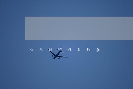 山东法院收费标准 山东法院收费标准