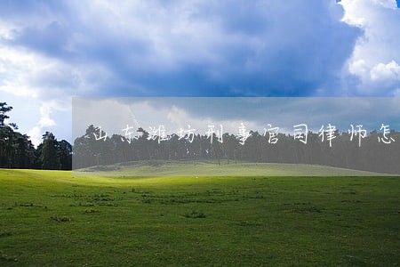 山东潍坊刑事官司律师怎么委托 山东潍坊刑事官司律师怎么委托