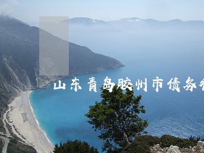 山东青岛胶州市债务律师 山东青岛胶州市债务律师