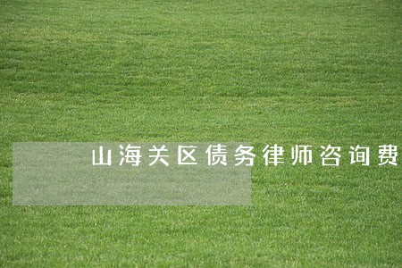 山海关区债务律师咨询费 山海关区债务律师咨询费
