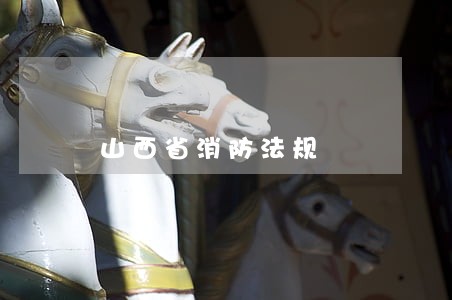 山西省消防法规