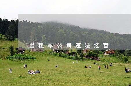 岀租车公司违法经营