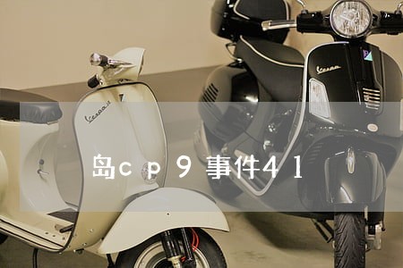 岛cp9事件41 岛cp9事件41