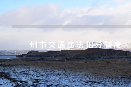 州市交通违法扣分制度