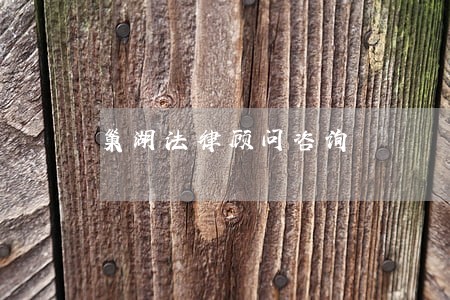 巢湖法律顾问咨询 巢湖法律顾问咨询