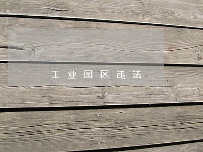 工业园区违法