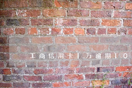 工商信用卡1万逾期10年