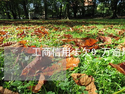 工商信用卡欠9万逾期怎么办