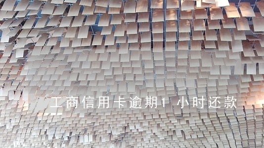 工商信用卡逾期1小时还款