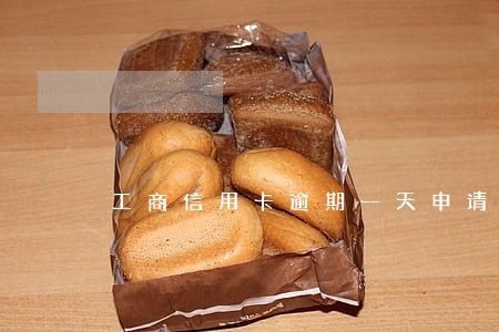 工商信用卡逾期一天申请减免