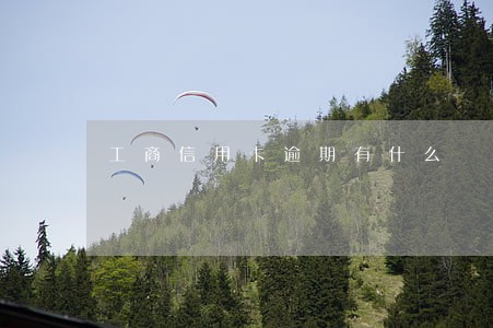 工商信用卡逾期有什么 工商信用卡逾期有什么