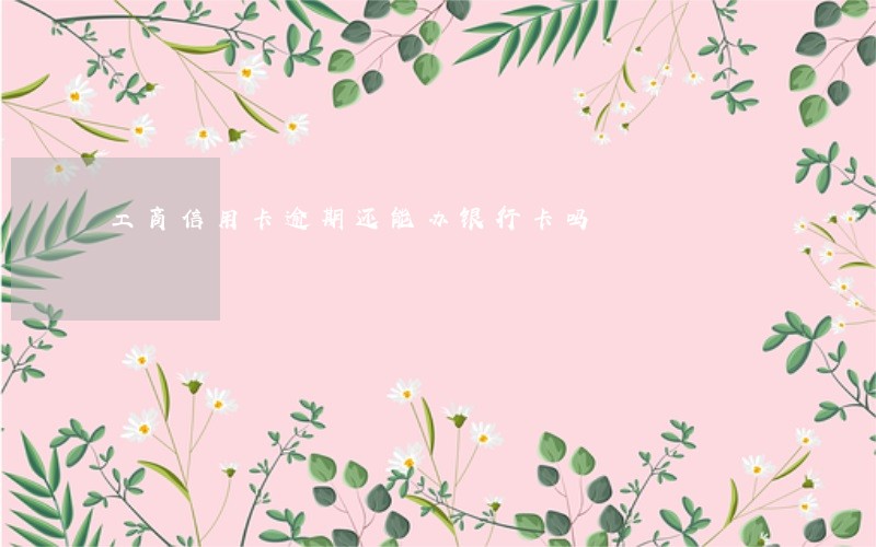 工商信用卡逾期还能办银行卡吗 工商信用卡逾期还能办银行卡吗