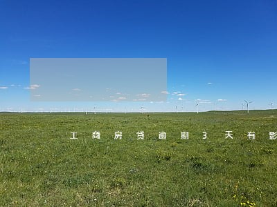 工商房贷逾期3天有影响么