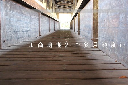 工商逾期2个多月额度还有吗