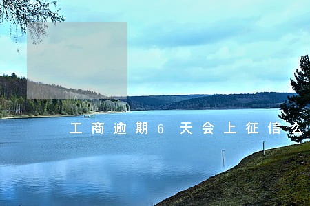 工商逾期6天会上征信么 工商逾期6天会上征信么