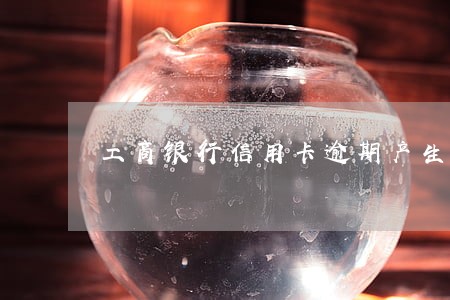 工商银行信用卡逾期产生的费用