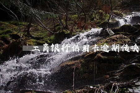 工商银行信用卡逾期传唤单 工商银行信用卡逾期传唤单