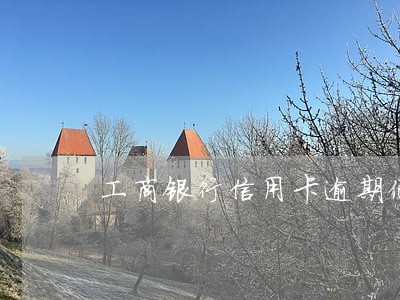 工商银行信用卡逾期俩月了 工商银行信用卡逾期俩月了