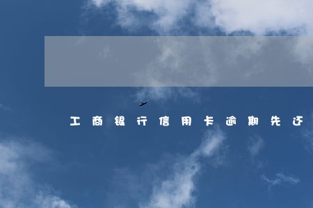 工商银行信用卡逾期先还本金 工商银行信用卡逾期先还本金