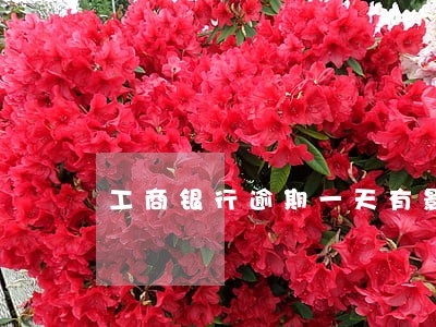 工商银行逾期一天有影响吗 工商银行逾期一天有影响吗