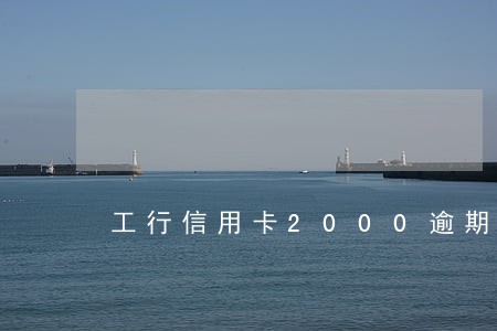 工行信用卡2000逾期一个月 工行信用卡2000逾期一个月