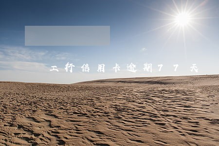 工行信用卡逾期77天