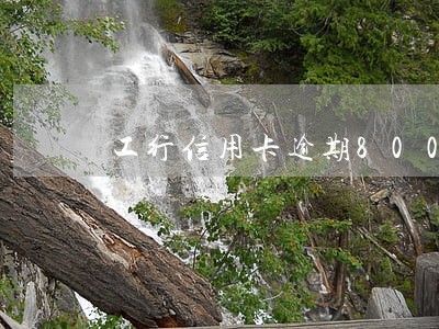 工行信用卡逾期8000块 工行信用卡逾期8000块
