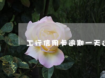 工行信用卡逾期一天还最低 工行信用卡逾期一天还最低