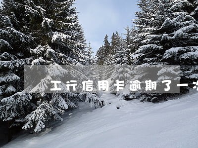工行信用卡逾期了一次
