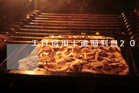工行信用卡逾期利息2000多