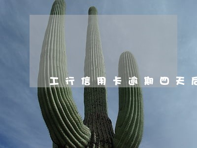 工行信用卡逾期四天后果 工行信用卡逾期四天后果
