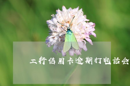 工行信用卡逾期打电话会上门吗 工行信用卡逾期打电话会上门吗