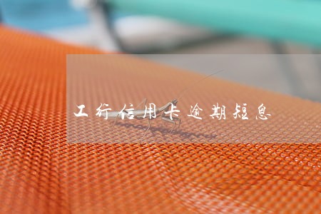 工行信用卡逾期短息
