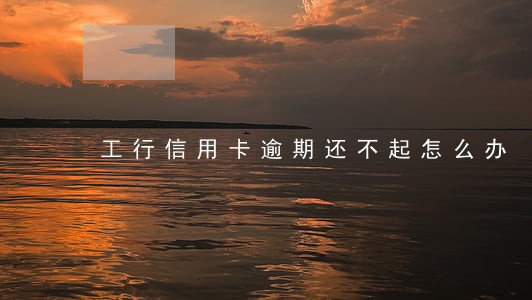 工行信用卡逾期还不起怎么办 工行信用卡逾期还不起怎么办