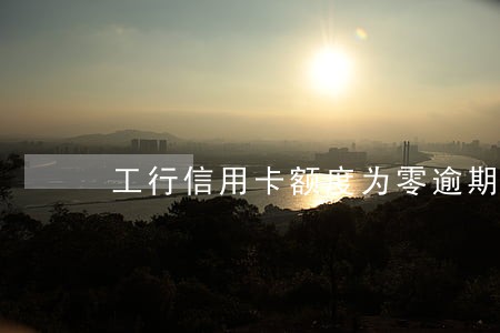 工行信用卡额度为零逾期了