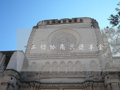 工行协商只还本金 工行协商只还本金