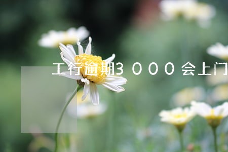 工行逾期3000会上门嘛 工行逾期3000会上门嘛