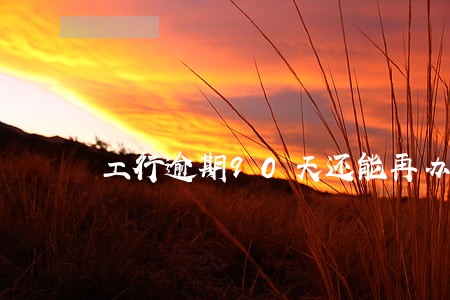 工行逾期90天还能再办卡吗 工行逾期90天还能再办卡吗
