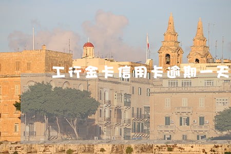 工行金卡信用卡逾期一天 工行金卡信用卡逾期一天