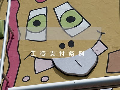工资支付条例 工资支付条例