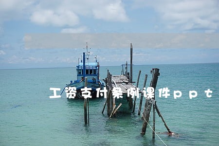 工资支付条例课件ppt课件 工资支付条例课件ppt课件