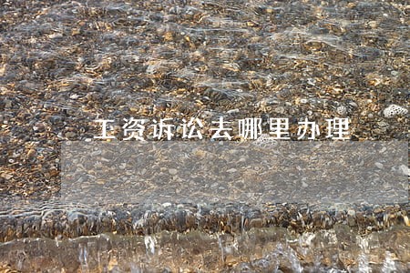 工资诉讼去哪里办理 工资诉讼去哪里办理