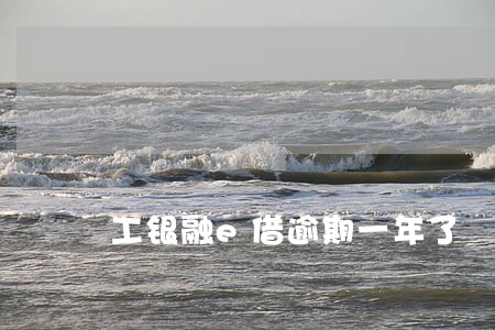工银融e借逾期一年了